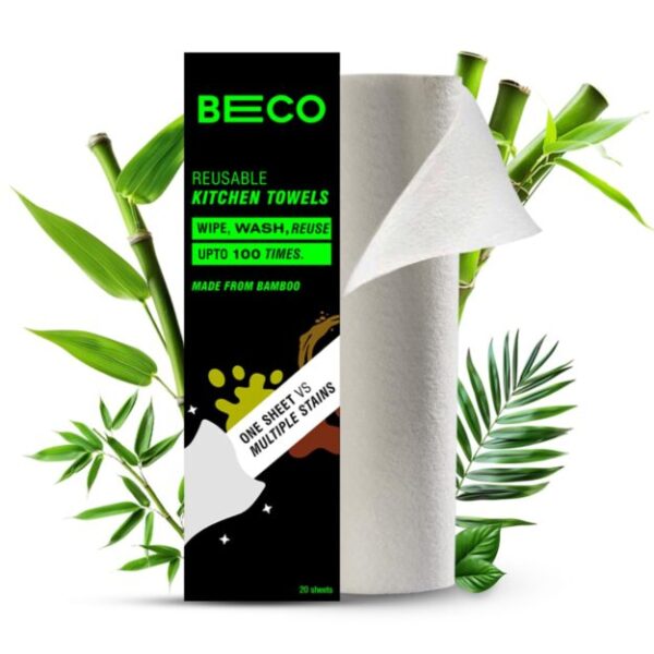 Beco Reusable Kitchen Towel Roll-2000 Times Washable
